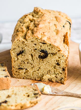 Black Olive No Yeast Quick Bread